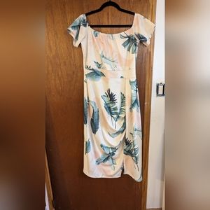 Floral Off-Shoulder Dress